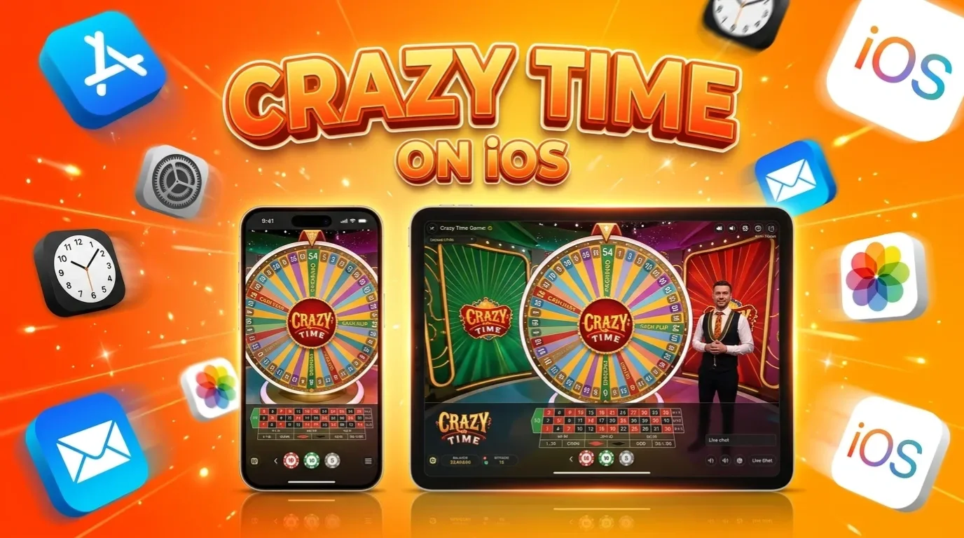 Crazy Time Mobile App for iOS Devices in Bangladesh