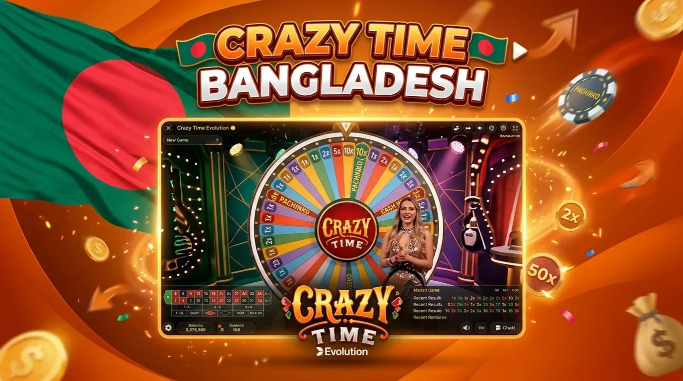 Playing Crazy Time Live in Bangladesh