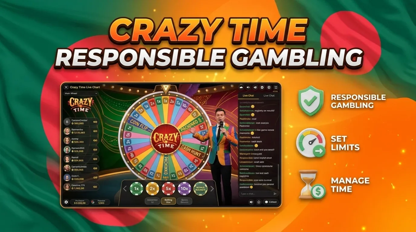 Responsible Gaming Tips for Crazy Time Bangladesh Players